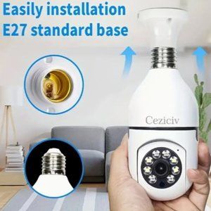 Secure Your Home With A Wireless WiFi Lightbulb Camera